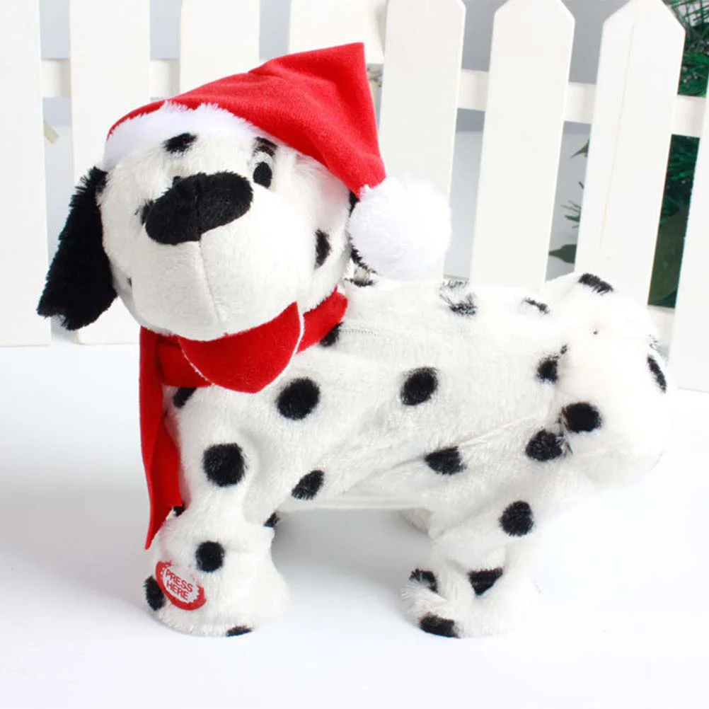 

Christmas Plush Puppy Electric Dancing without Battries Xmas Gift for Children