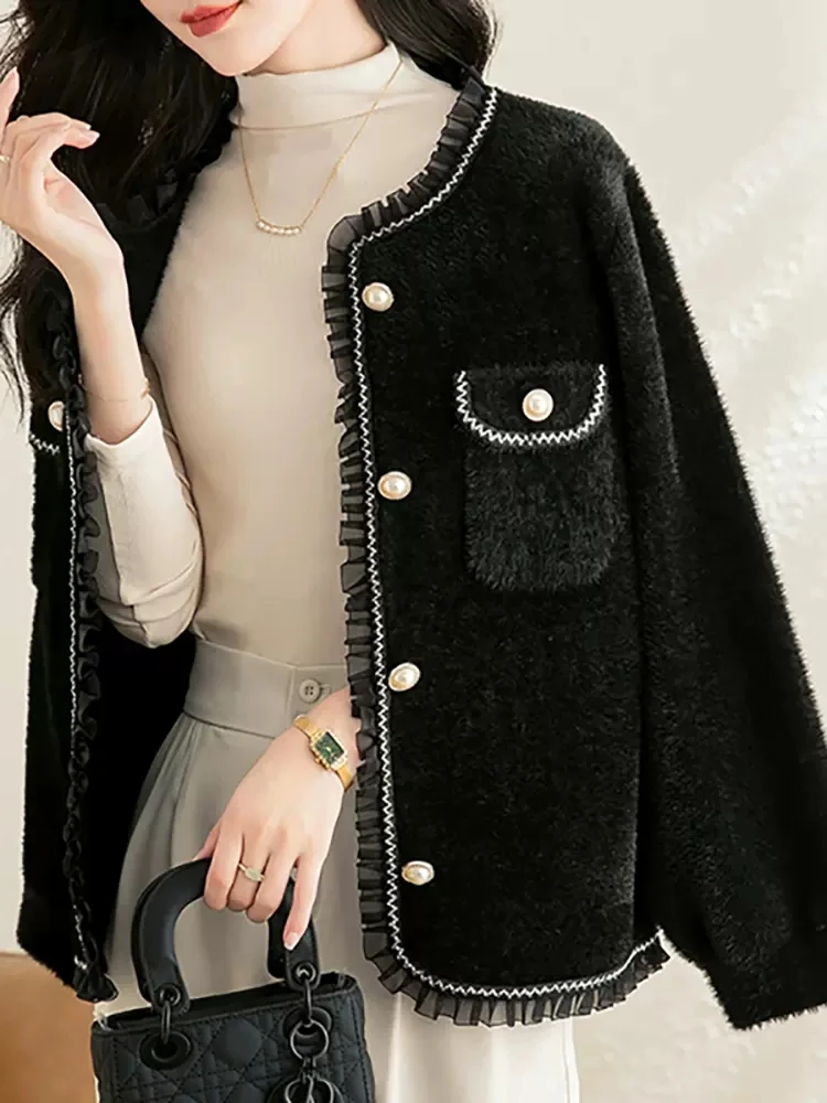 Повседневные короткие пальто женская одежда весна осень 2023 новые модные куртки