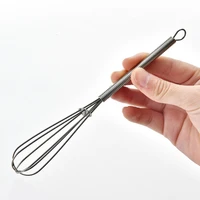 stainless steel manual eggbeater tool egg cream butter whisk stirring tool manual egg beater mixer baking tool kitchen accessory