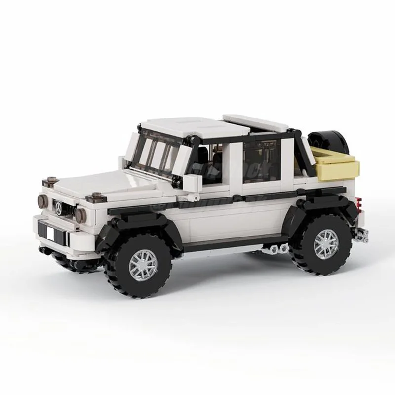 G63 6x6 Пикап G650 Landaulet Строительные блоки Внедорожник Модель гоночного автомобиля