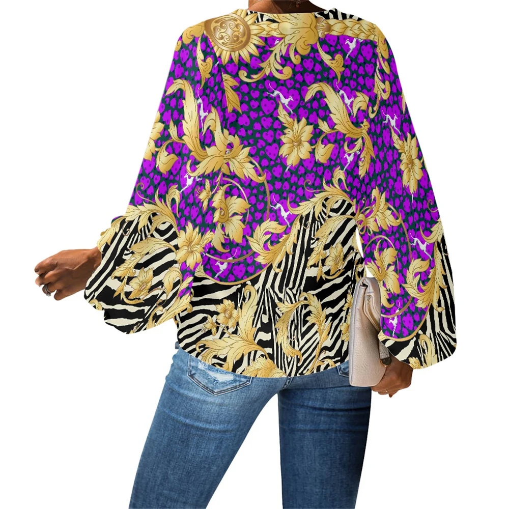 Noisydesigns 4XL Женская блузка большого размера принт музыкальных нот женская