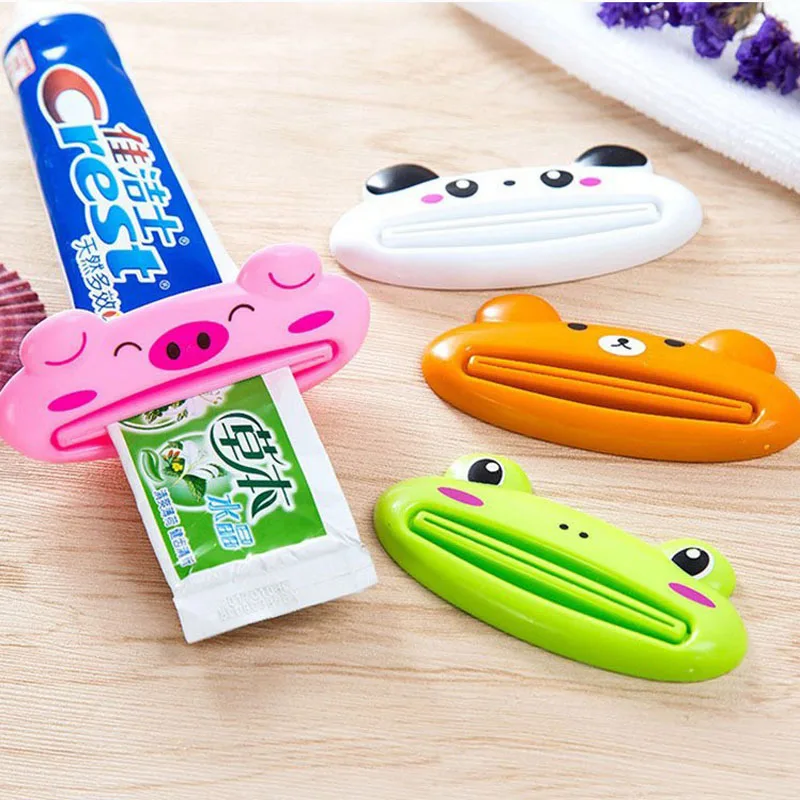 

Kitchen Accessories Bathroom Multi-function Tool Cartoon Toothpaste Squeezer Kitchen Gadget Useful Home Bathroom Decoration