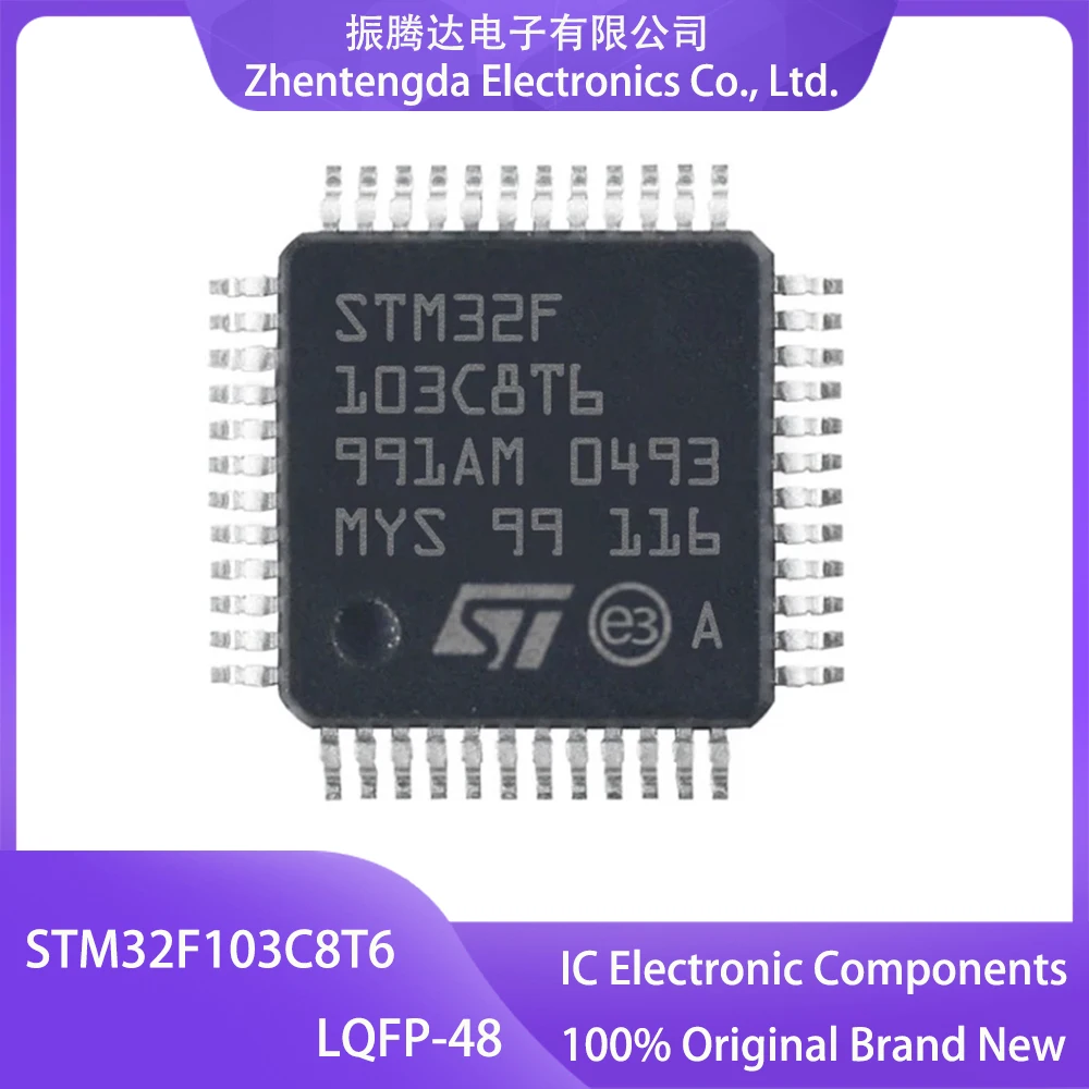 STM32F103C8T6 STM STM32 STM32F STM32F103 STM32F103C8 IC MCU FLASH LQFP-48 |