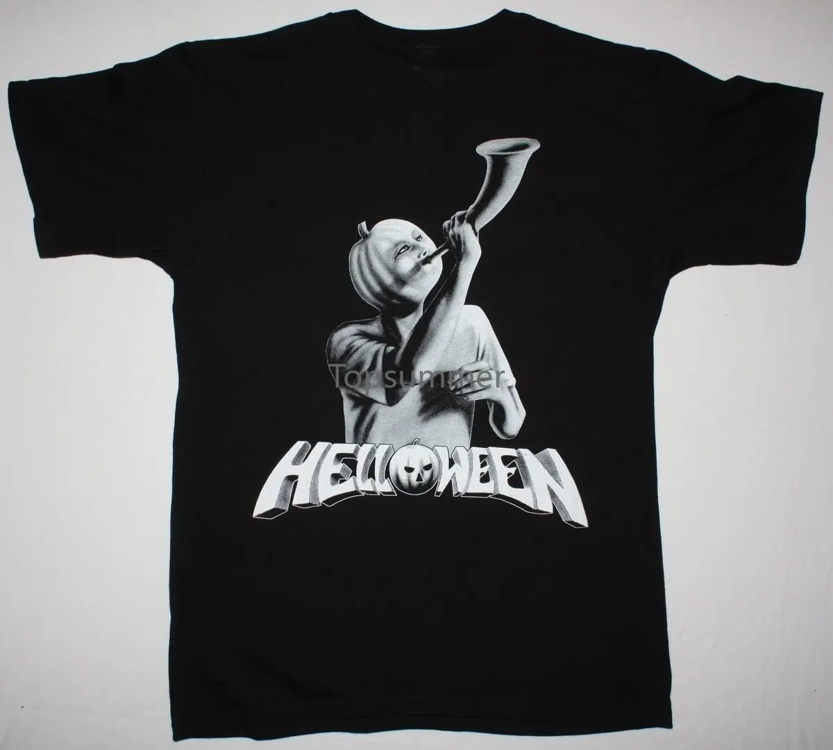 

Helloween Walls Of Jericho'85 Gamma Ray Iron Saviour Rage New Black T-Shirt Mens Print T-Shirt 100% Cotton Top Tee