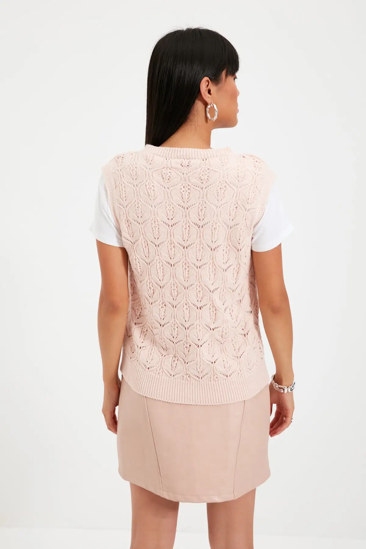 

Trendyol Mesh Detailed Knitwear Jumper TWOAW22BZ0044