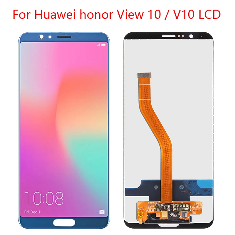 Для Huawei Honor V10 View 10, ЖК-дисплей, BKL-L09 BKL-AL00, цифровой преобразователь сенсорного экрана для Honor V10, заменитель
