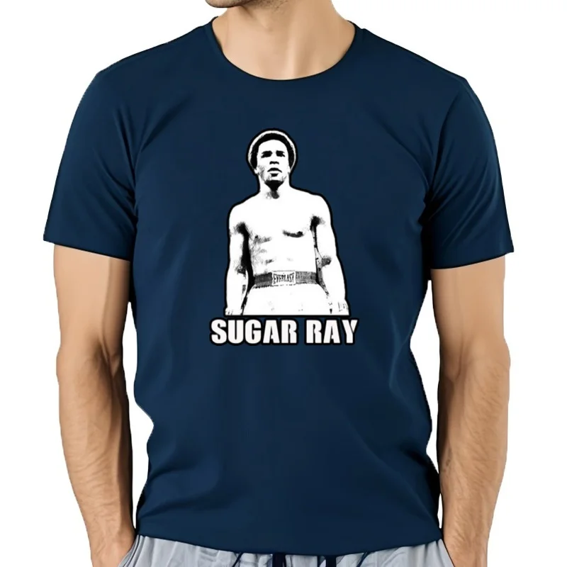 Фото Sugar ray légende combat de boxe Футболка Sport Fan nouveau №5