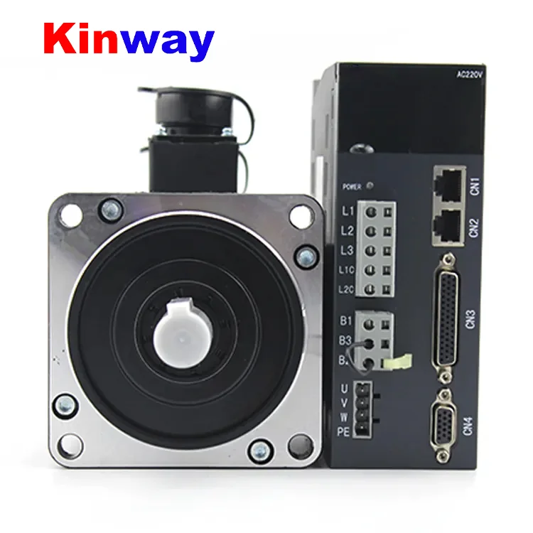 Сервомотор Kinway 110ST-M05030 5N.m 6A 1.5kw AC 220V с 3-метровым кабелем сервомотор драйвером для