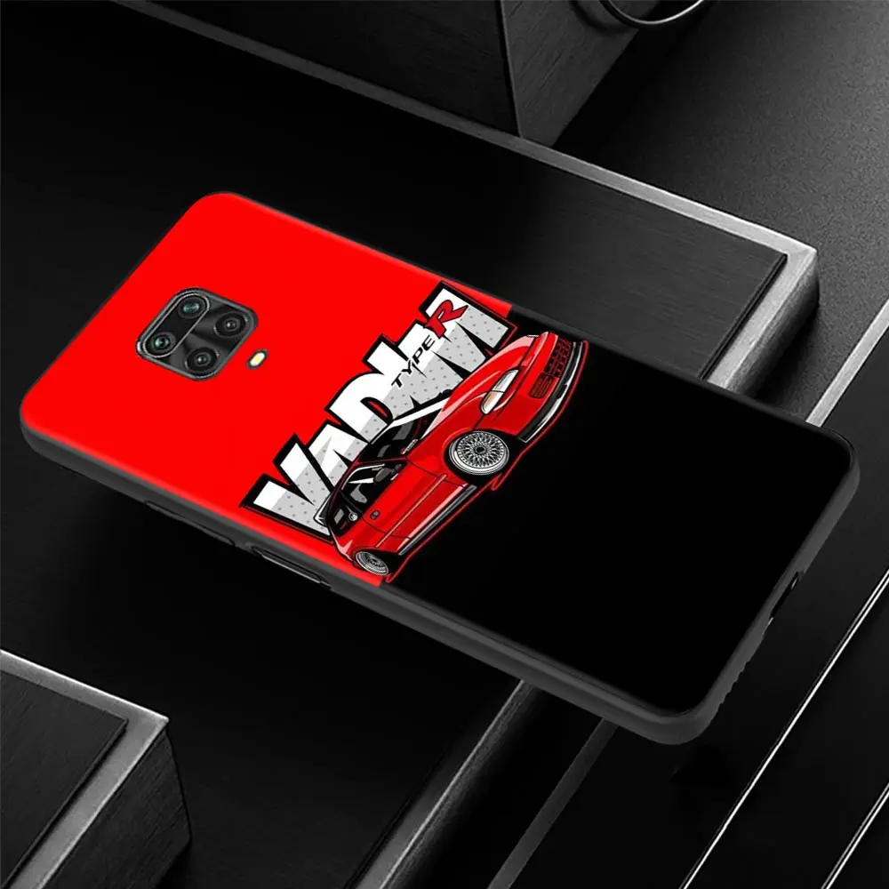 Чехол для Xiaomi Redmi Note 11 10Pro Max Capa note 9S 9 8 Pro 9T 8T 7 Funda redmi 10 k40 9C 9A Caso JDM Sport Car GTR EVO |