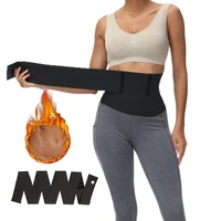 waist trainer for women tummy wrap waist trimmer belt slimming body shaper plus size invisible wrap waist trainer waist support