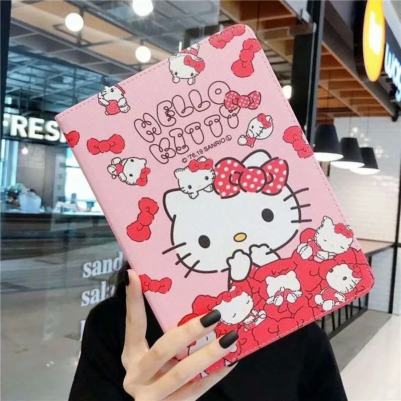 Чехол Hello Kitty для iPad Air 2021, силиконовый защитный чехол для iPad Pro Mini 6, 10,2 дюйма, противоударный мягкий чехол в подарок