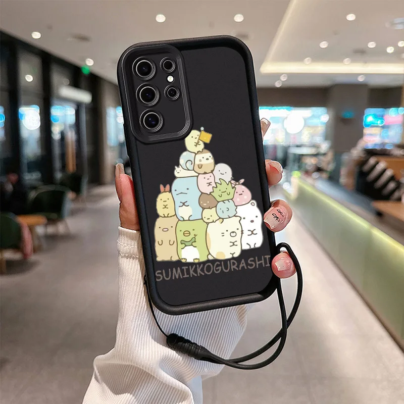 S-Sumikko G-Gurashi Eyes лестница веревка Чехол для телефона Xiaomi 12T 11Lite 14 Poco F5 F4 2 X5 4 3 M3 Redmi 9AC