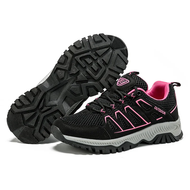 Women's Sneakers Lightweight Mesh Running Sneakers Casual Walking Breathable Outdoor Hiking Non-Slip Hiking Shoes