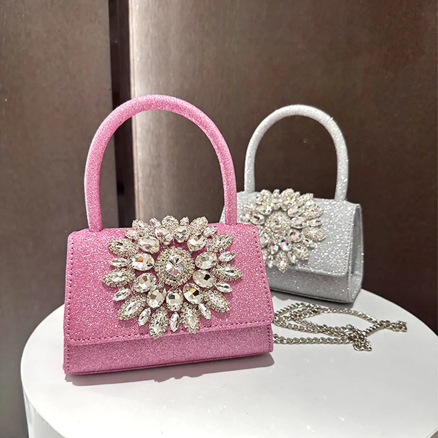 Женская винтажная Сумка-тоут с крупным драгоценным камнем