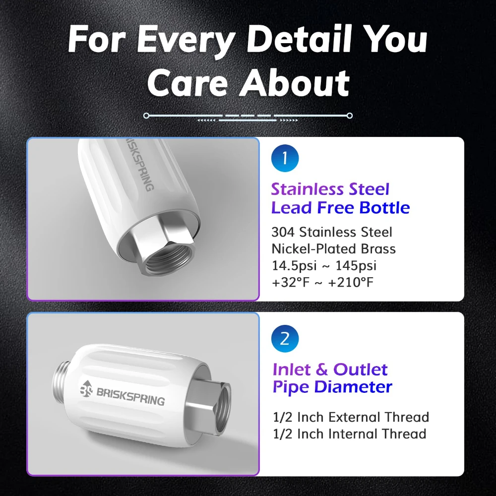 Система фильтрации воды без соли цвет белый