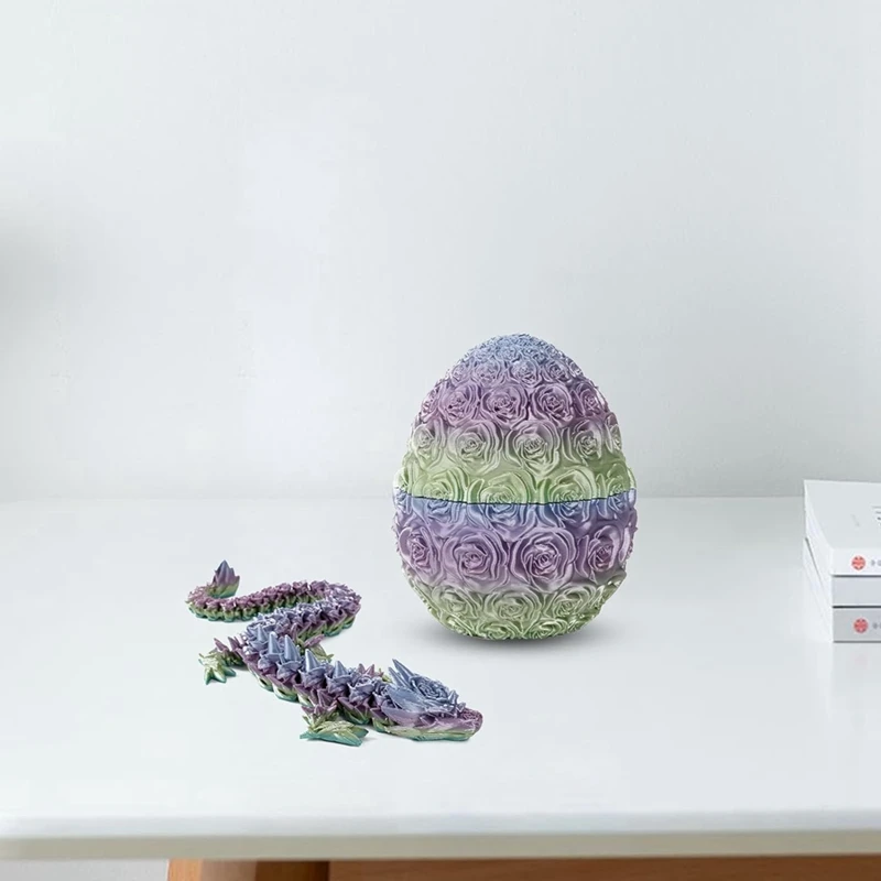 Подарок на день матери-яйцо из розового дракона с 3D рисунком яйцо подарок для