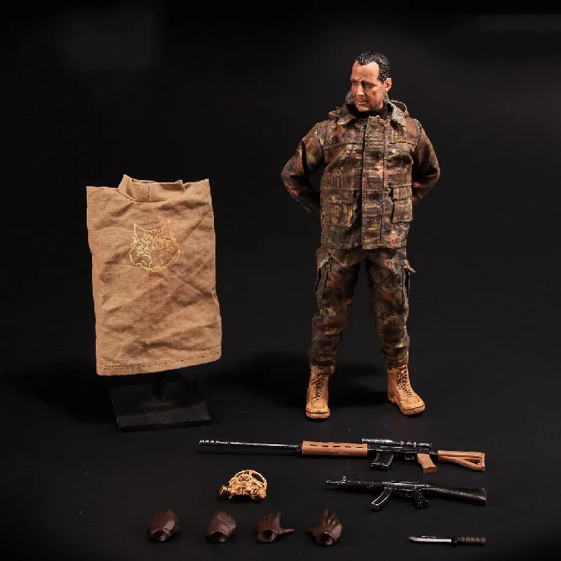 

VORTEXTOYS V00011 1/12 Male Sniper JACKAL Combat Boots Sharpshooter Camouflage Clothing Full Set 6 Inch Action Figure Model