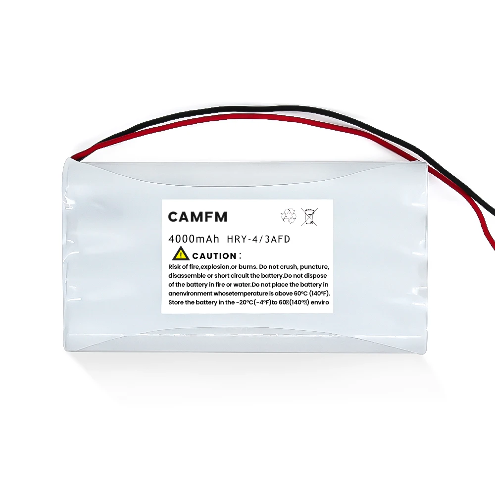 

HRY-4/3AFD for FX-7402 ECG machine 9.6V Ni-MH Rechargeable Battery HR-4/3AU