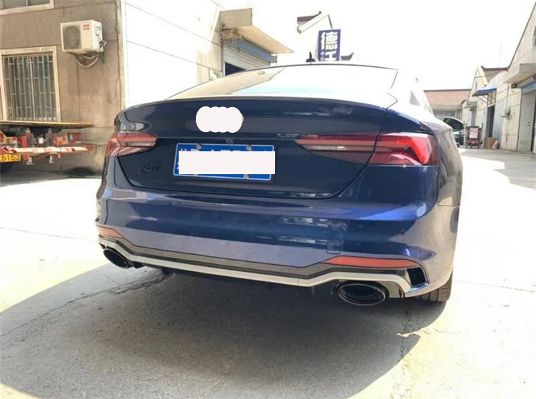 Задний бампер A5 S-line с диффузором для audis S5 RS5 задний 2016 2017 2018