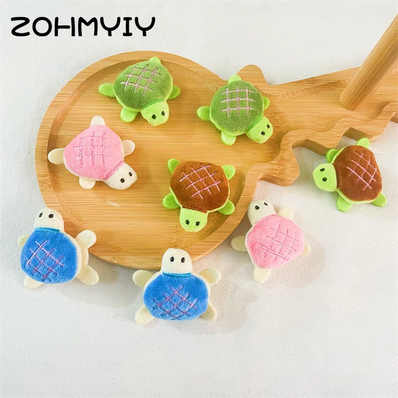 Милая Красочная трехмерная булавка для питомца плюшевая игрушка в виде черепахи