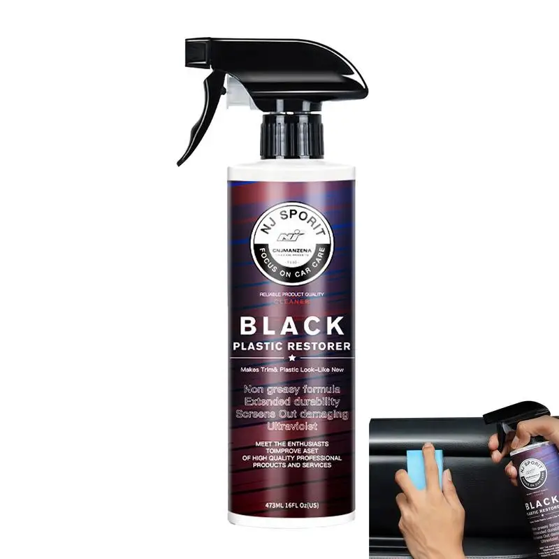 Ceramic Spray Coating Spray Car Plastics Restorer Protective Ultra Hydrophobic Ceramic Detail Spray DIY Friendly Car Care