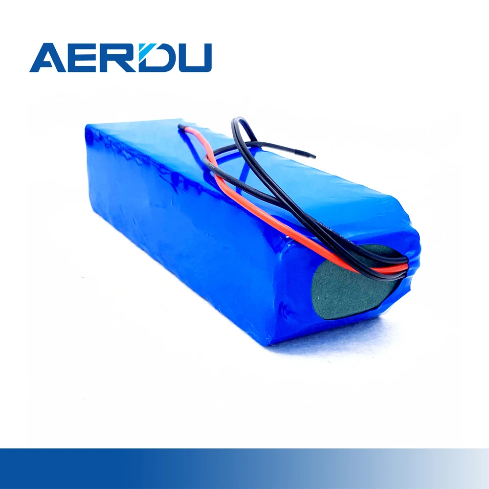 

AERDU 12V 38.4Ah 3S12P 3200mAh 25A BMS with Balance 18650 Li-ion Battery Pack Use To Electric Moped Vehicle +DC5521 14AWG Cable