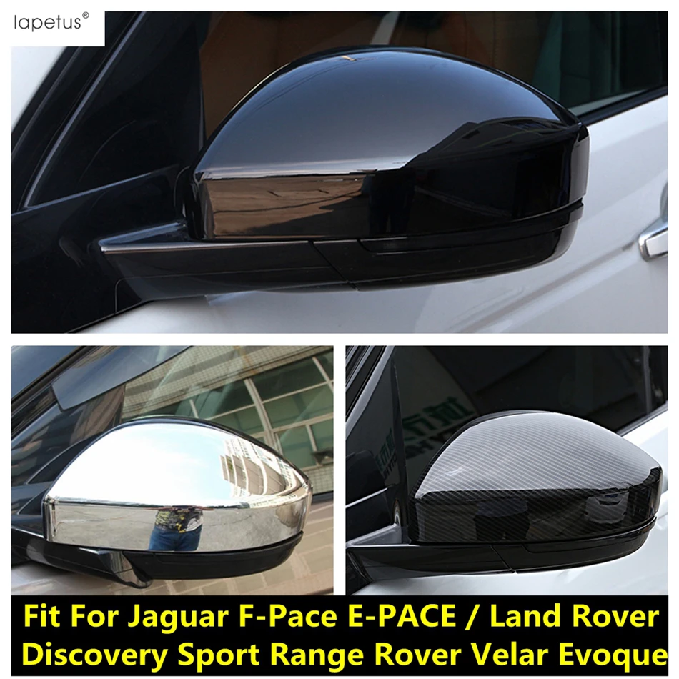 

Rearview Mirror Cap Shell Cover Trim Accessories For Jaguar F-Pace E-PACE / Land Rover Discovery Sport Range Rover Velar Evoque