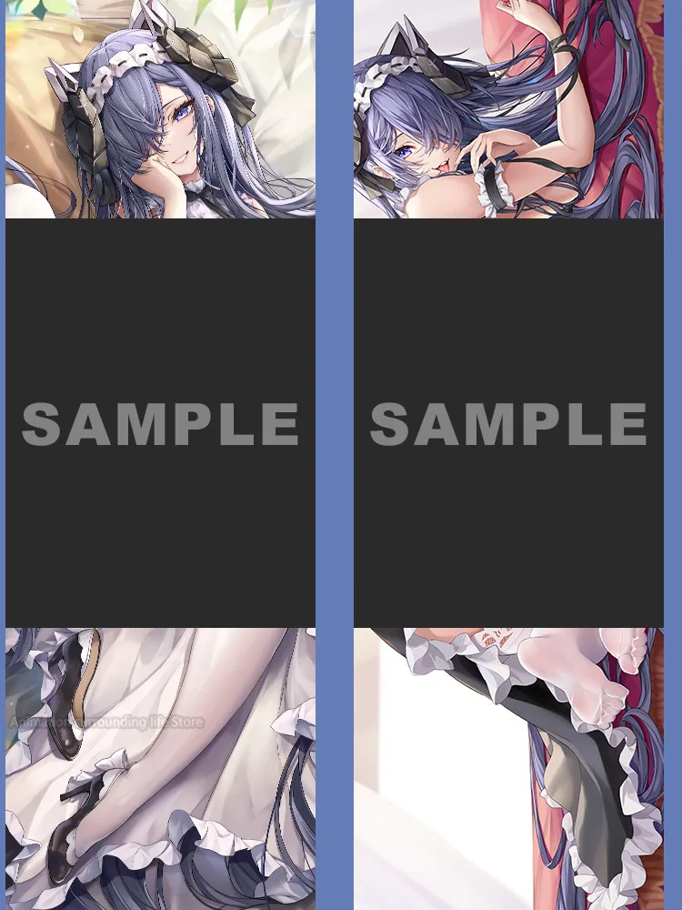 Azur Lane Dakimakura KMS August von Parseval аниме двусторонний принт наволочка для тела в
