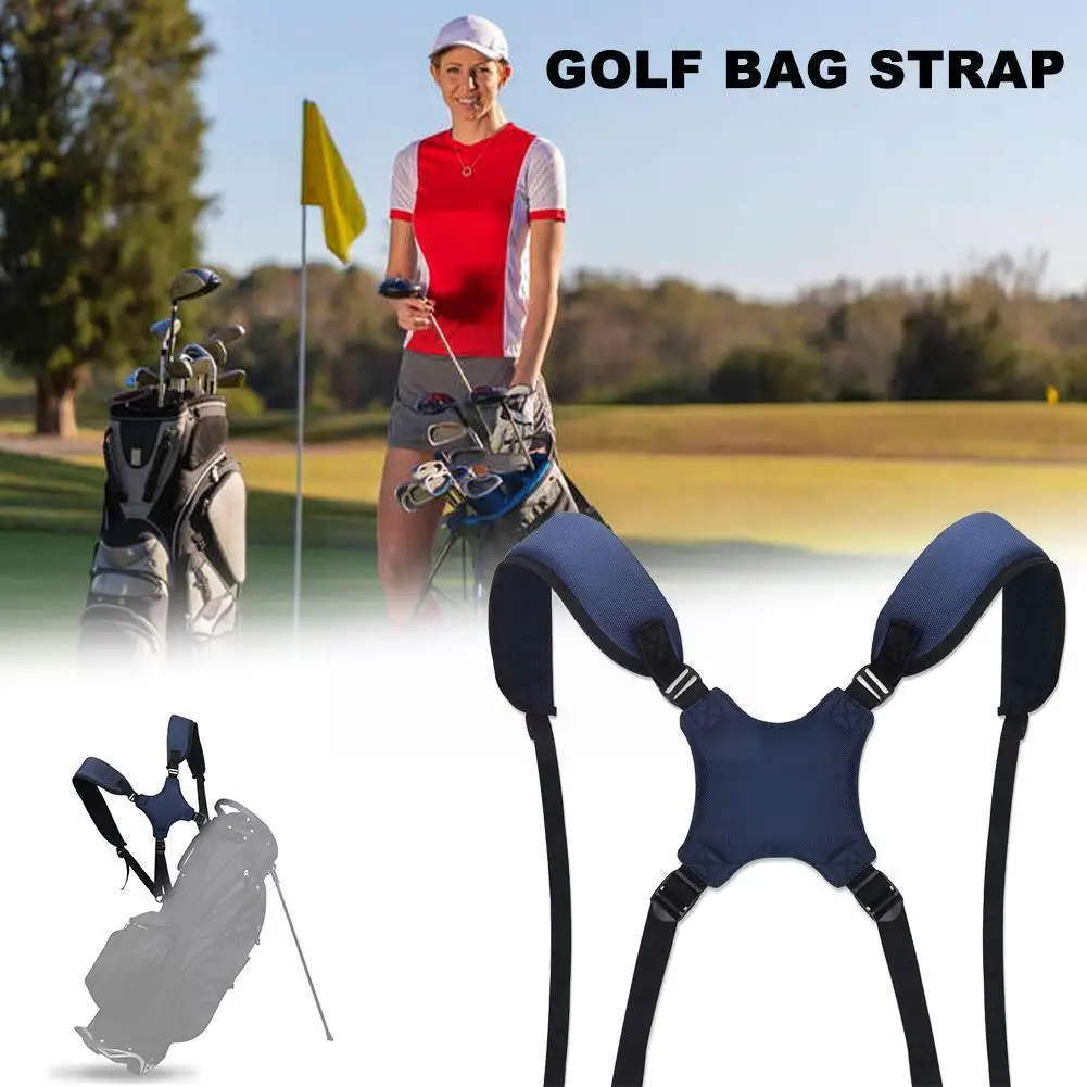 

Portable Golf Shoulder Strap Golf Bag Strap Replacement Cshoulder Golf Strap Adjustable Golf Bag Accessories E4u3
