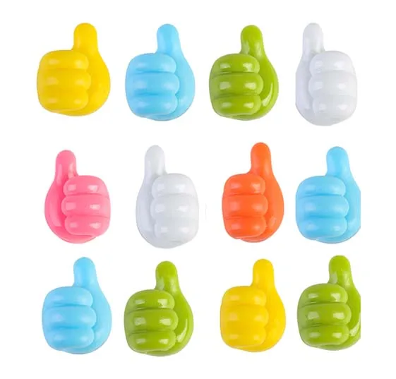 

Силиконовые настенные крючки для кабелей