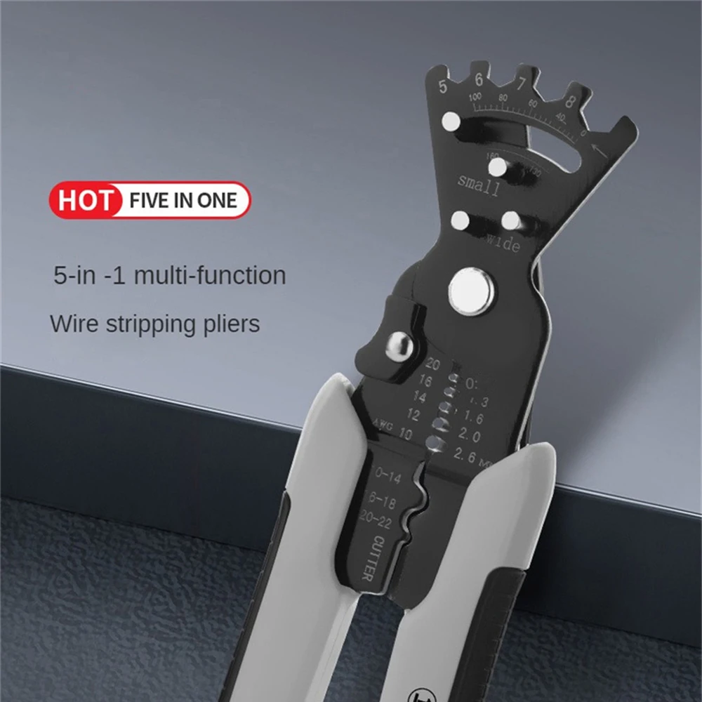 

Cutter Crimper Multifunctional Stripping Sharp Knife Design Durable Breaking Professional Gadgets Cable Wire Stripper