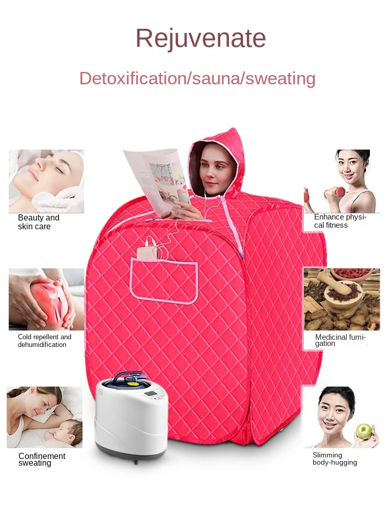 Household Sweat Steamer Sauna Portable Sweating Health Care Fumigation Room Fumigation Machine Monthly Steam Machine