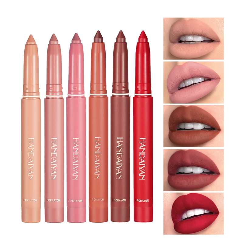 

Nude Lip Liner Glos Lipstick Matte Rouge Crayon A Lèvres Mat Longue Durée 24h Labiales Mate Lapiz Labial De Labios Envio Gratis