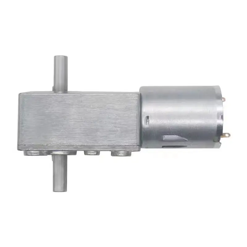 ZGY370 Червячная Шестерня двухвальный двигатель постоянного тока 6/12/24 в червь с