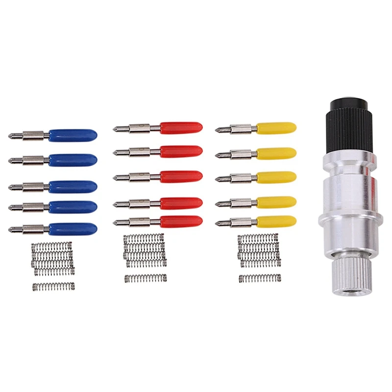 

48Pcs 30/45/60 Degree Graphtec Cb15 Cb15u Vinyl Cutter Blade+Graphtec Cb15 Cb15u Blade Holder