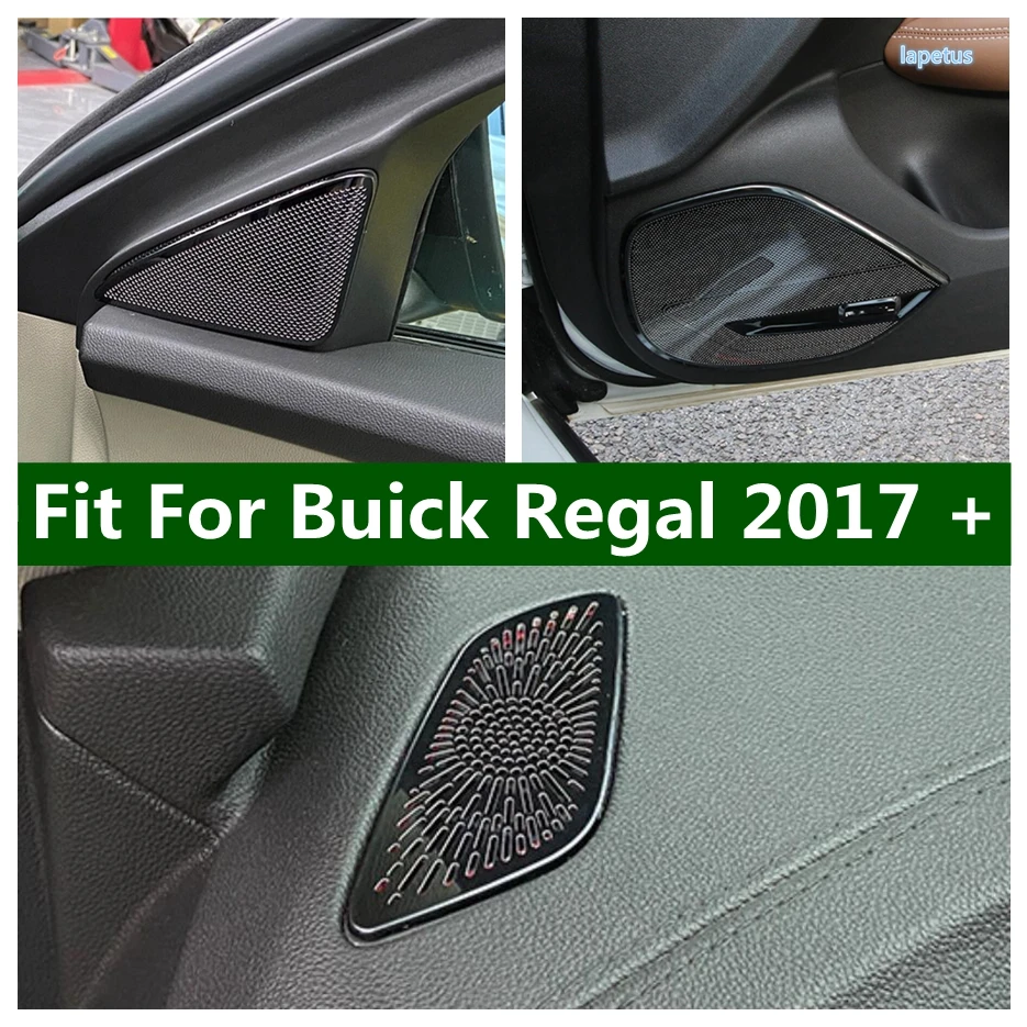 

Car Door Stereo Speakers Cover Dashboard High Range Horn Loudspeaker Lid Stickers Trim Accessories For Buick Regal 2017 - 2021