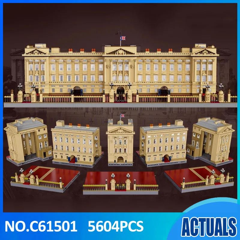 

Cada 5604pcs World Famous Buckingham Palace House Building Blocks MOC City Classical Construct Education Bricks Toys Kids Gifts