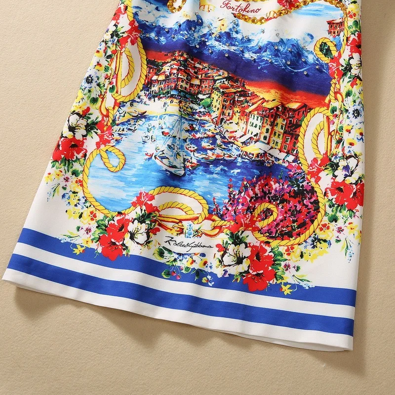 Женское облегающее платье на бретелях с коротким рукавом цветочным принтом со