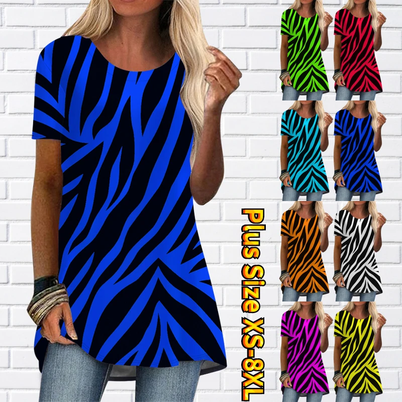 

Женская футболка с коротким рукавом, элегантная Дизайнерская футболка с принтом, пуловер с круглым вырезом, повседневные топы, винтажная одежда, Новинка лета 2023