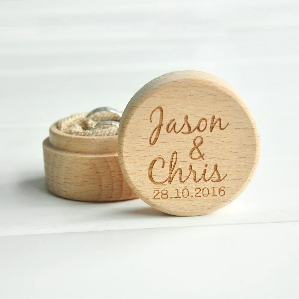 

Personalized Wedding Ring Box Rustic Wedding Ring Bearer Box Valentine Engagement Box Jewelry Ring Pillow Wooden Ring Holder
