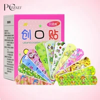 120pcs waterproof breathable cute cartoon band aids hemostasis adhesive bandages band first aid emergency kit for kids children
