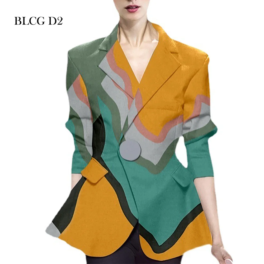 

BLCG D2 Blazers For Women Elegant Stylish Women's Blazer Tailoring Luxury Designer Clothing Women BL45048