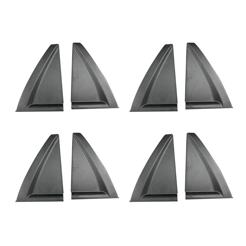 

4X New Car Rear Door Delta Moldings Triple-Cornered Trim For Kia Sportage 2006-2010 838301F001 838401F001