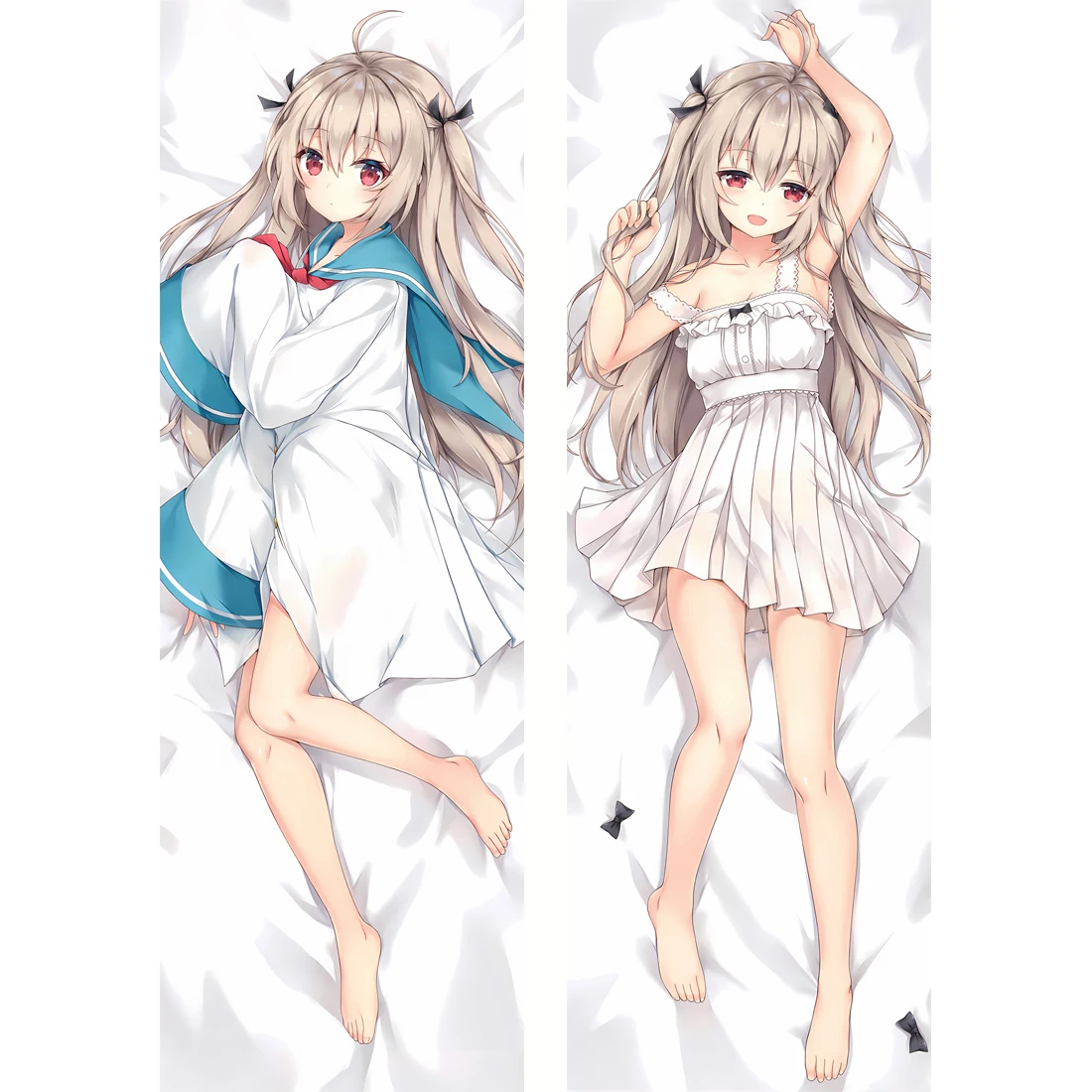 

2-sided Print Pillow Case Otaku Anime ATRI Body Pillow 2Way Peachskin Pillow Case Cushion Cover
