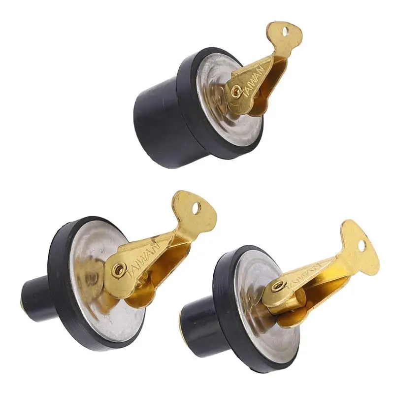 Компрессионная сливная пробка для лодки 19 мм латунный винт с резиновым