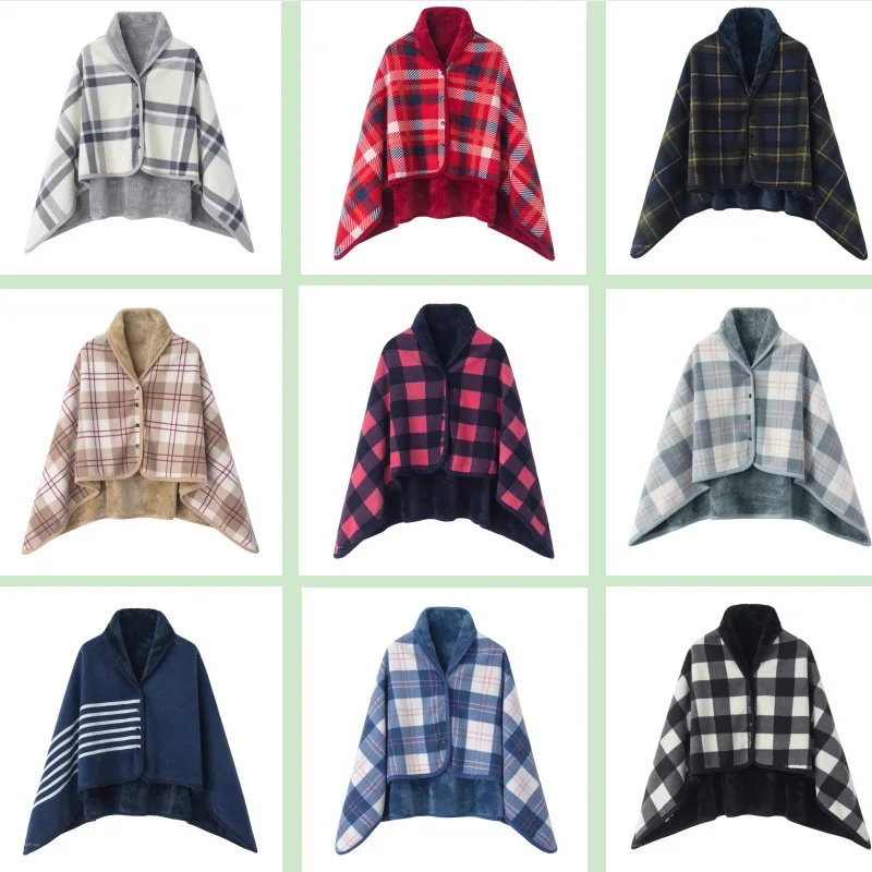 Wrap Travel Cozy Adult Cover With Buttons