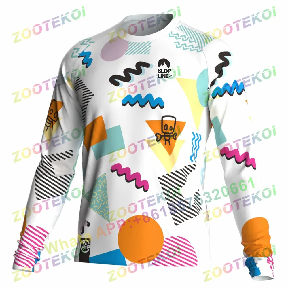 

Slopline B.simo Kids Quick Dry Motocross Jersey Children Downhil Mountain Bike DH Shirts Motorcycle Clothing Ropa MTB T-Shirts