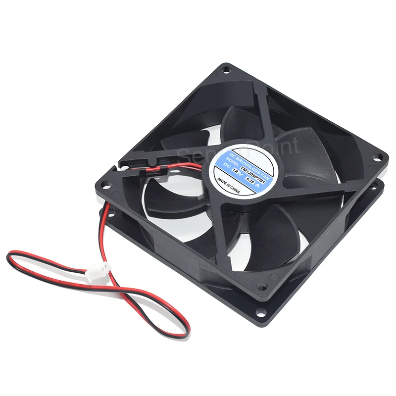 Оригинальный 2-проводной охлаждающий вентилятор для сервера YM1209PTB1 DC 12 В 0,25 а 92x92x25 мм