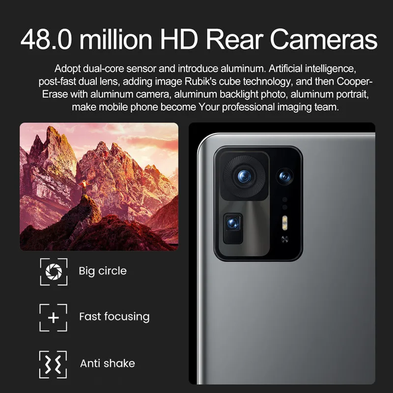 global version new smart phone m 12 pro 6 7 android smartphone 12gb256gb 5g cellphone 2448mp hd camera celular mobile phones free global shipping