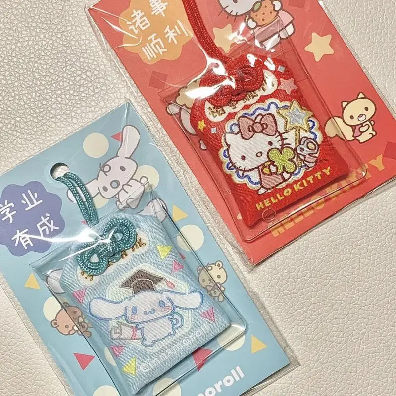 

Kawaii Sanrio, Hello Kitty милый мультяшный рюкзак подвеска брелок Kt кошка украшение подарки друзьям и девочкам в качестве праздничного подарка